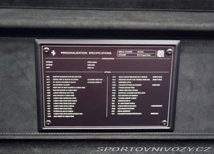 Ferrari 812 Superfast 6.5 V12 | zdvi 2020