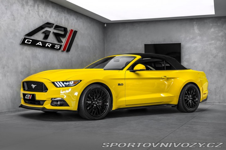 Ford Mustang 5,0 GT Cabrio Manual CZ 2016