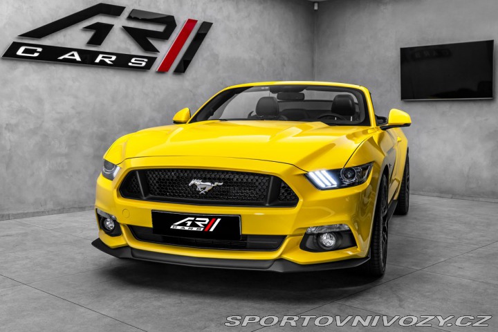 Ford Mustang 5,0 GT Cabrio Manual CZ 2016