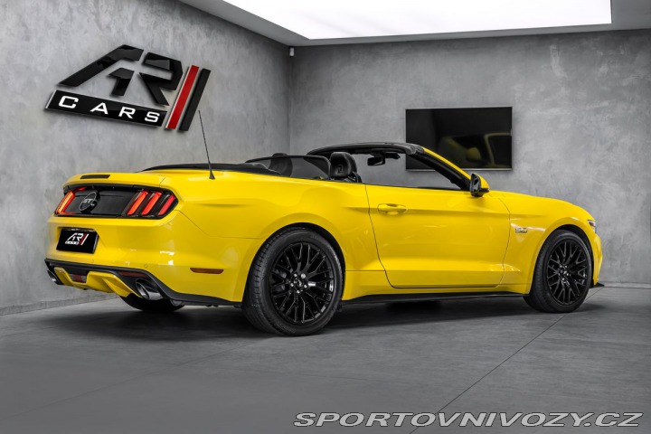 Ford Mustang 5,0 GT Cabrio Manual CZ 2016