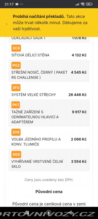 Škoda Octavia RS Nadstandard výbava 2014