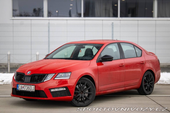 Škoda Octavia RS 2.0 TSI 245k RS DSG, 180 2017
