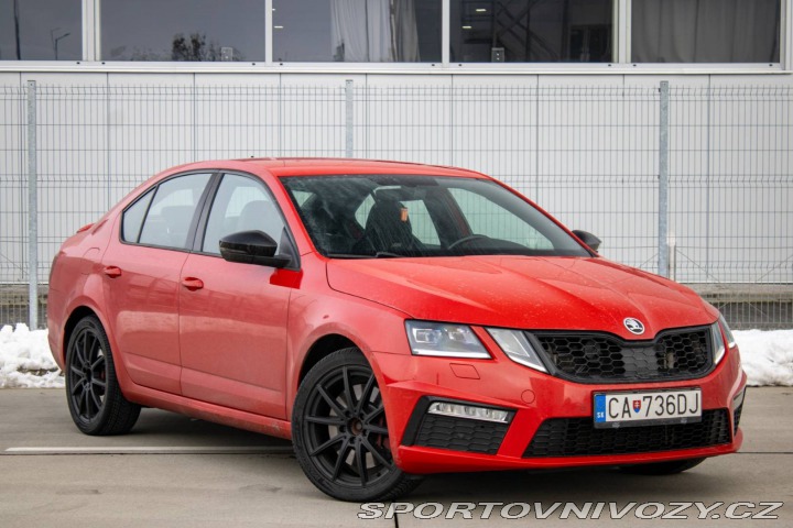 Škoda Octavia RS 2.0 TSI 245k RS DSG, 180 2017