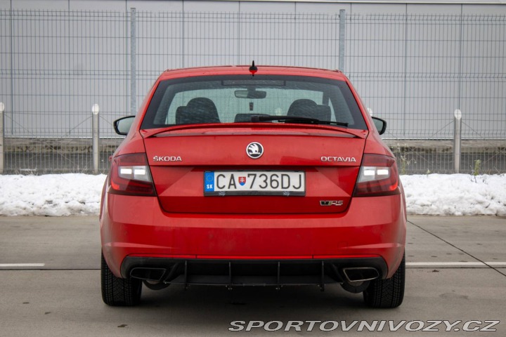 Škoda Octavia RS 2.0 TSI 245k RS DSG, 180 2017