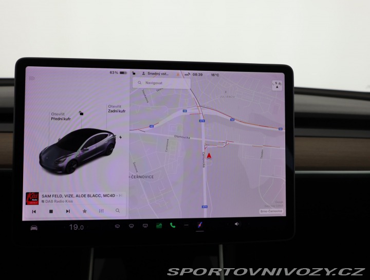 Tesla Model 3 Std Range Plus 52kWh 2020