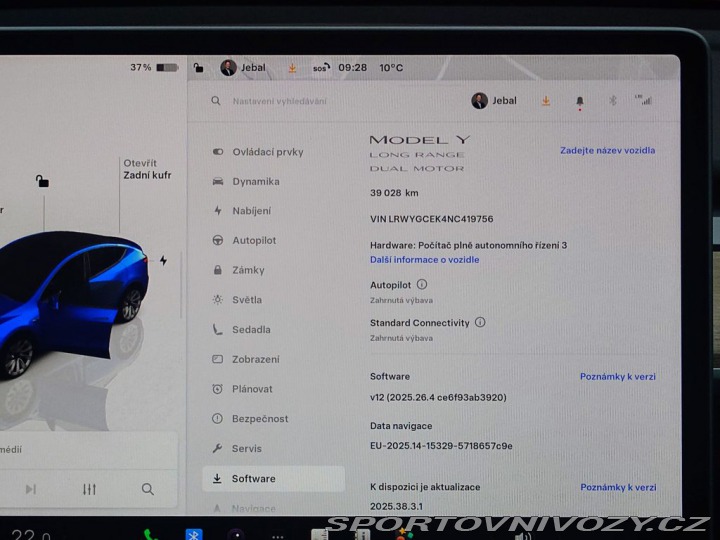 Tesla Model Y Long Range Dual Motor 378 2022