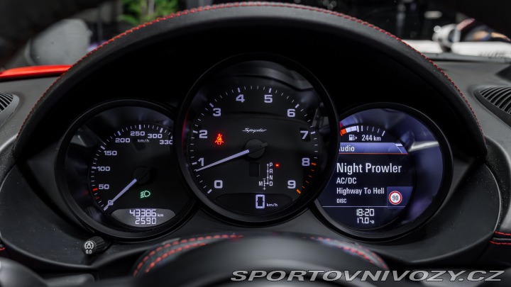 Porsche 718 Spyder GTS, DPH, AKRAP 2021