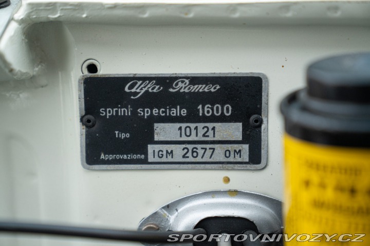 Alfa Romeo Giulia 1.6 SS BERTONE 1964