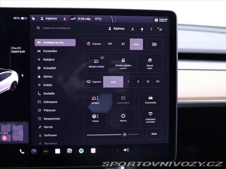 Tesla Model 3 Long Range AWD tažné DPH 2020