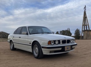 BMW 5 540i e34 MANUAL ORIG LAK