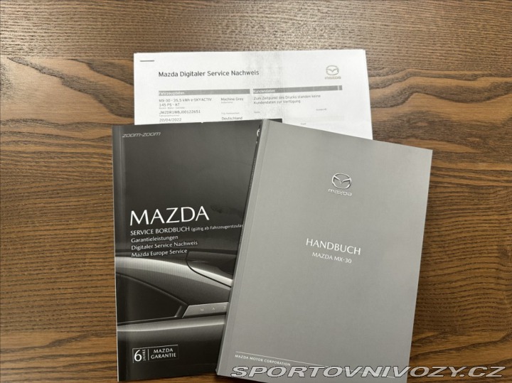 Mazda Ostatní modely MX-30 EV 145PS Advantage Moder 2022
