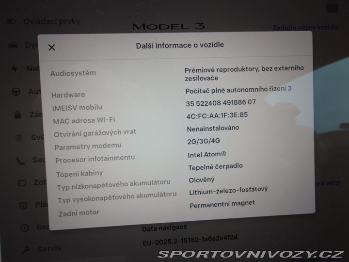 Tesla Model 3 Standard Range Plus kW SO 2021