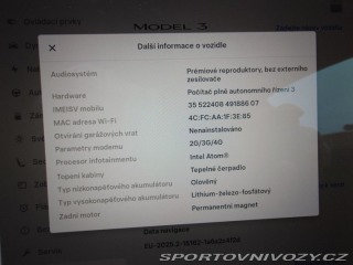 Tesla Model 3 Standard Range Plus kW SO 2021