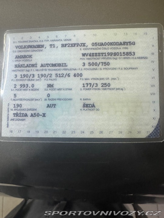 Volkswagen Ostatní modely Amarok 1800