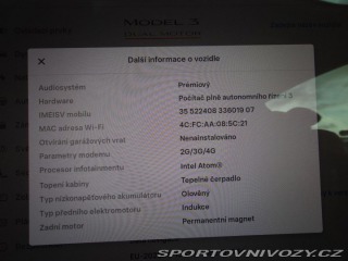 Tesla Model 3 Performance 377kW SOH 89, 2021