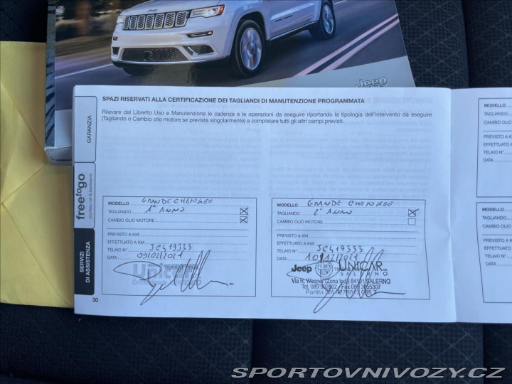 Ostatní značky Ostatní modely Jeep Grand Cherokee 3,0 CRD 184kw Limited AWD 2019