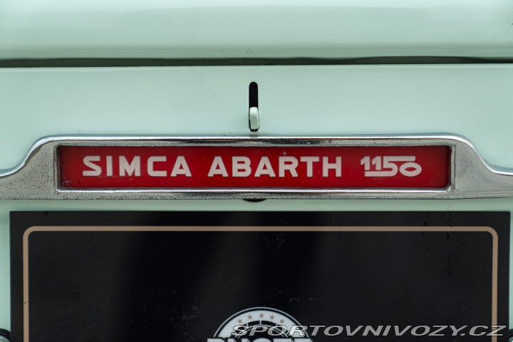 Ostatní značky Ostatní modely Simca ABARTH 1150 SS 1963