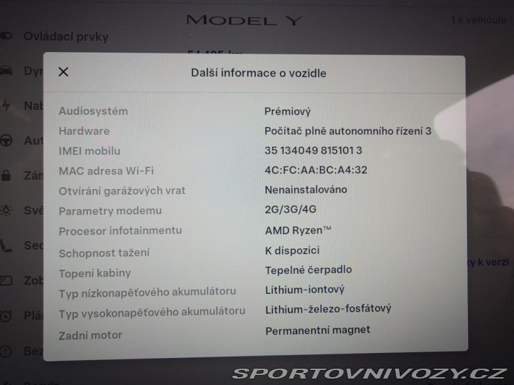 Tesla Model Y Standard Range 220 kW SOH 2023