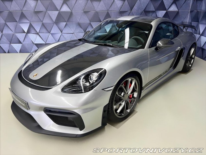 Porsche Cayman GT4 WRAP, VÝFUKY KLINE 2020