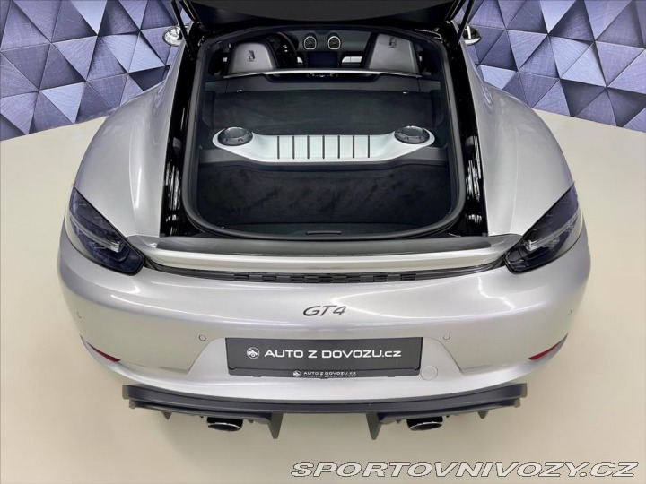 Porsche Cayman GT4 WRAP, VÝFUKY KLINE 2020