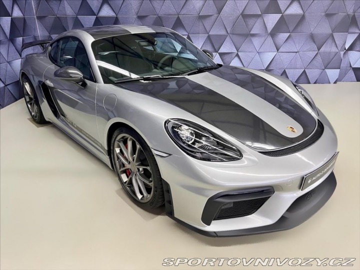 Porsche Cayman GT4 WRAP, VÝFUKY KLINE 2020