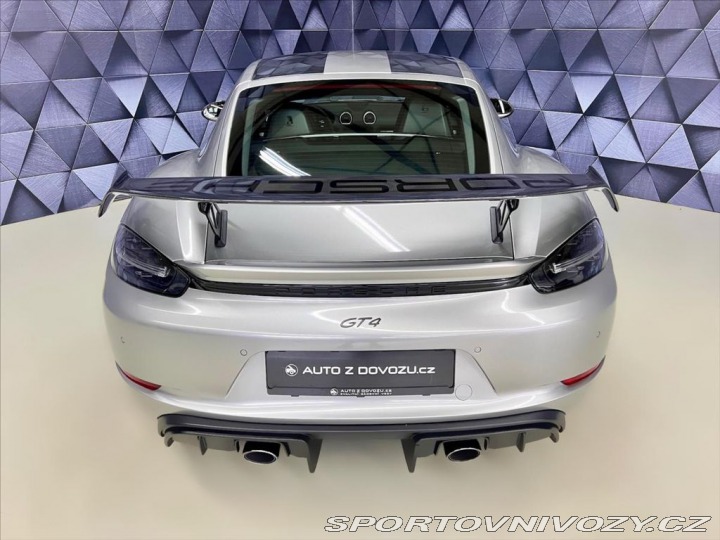 Porsche Cayman GT4 WRAP, VÝFUKY KLINE 2020