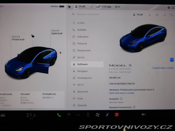 Tesla Model 3 4x4, Long Range, 94,4% So 2020