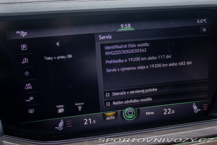 Volkswagen Ostatní modely Touareg 3.0 V6 TDI SCR 286k Eleg 2019