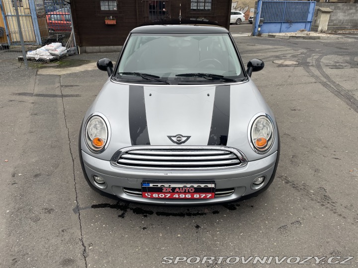 Mini Cooper 1.6i 88 KW Koupeno ČR 2007