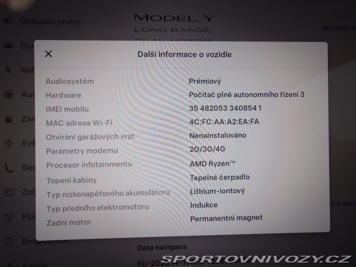 Tesla Model Y Long Range 378kW SOH 93,4 2023