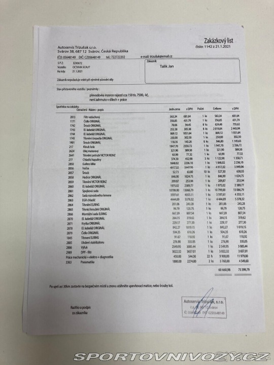 Škoda Ostatní modely Octavia 2,0 II scout 4X4 combi 2008