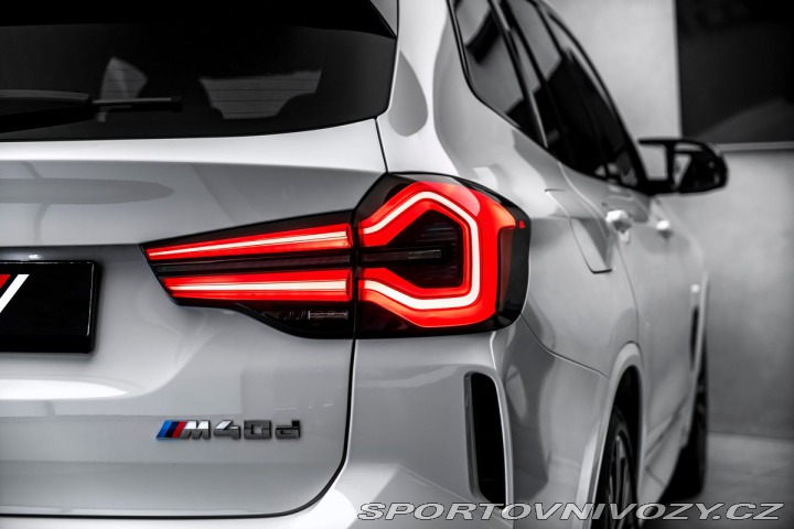 BMW X3 M40d x Drive, CZ, max výb 1800