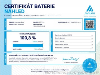 Mercedes-Benz Ostatní modely EQS 450 4MATIC1M 4L-ZÁRUKA 10 2024