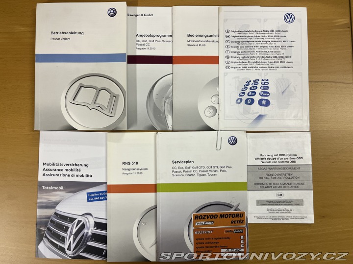 Volkswagen Ostatní modely PASSAT B7 3.6FSI 4x4 AUT 2011