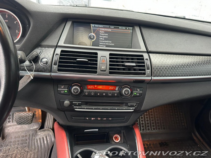 BMW X6 40D, 225KW, MASÁŽ, VÝBAVA 2012