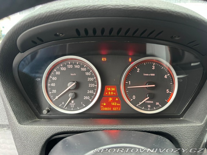 BMW X6 40D, 225KW, MASÁŽ, VÝBAVA 2012