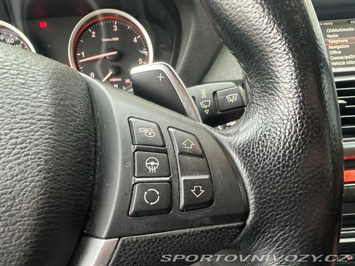 BMW X6 40D, 225KW, MASÁŽ, VÝBAVA 2012