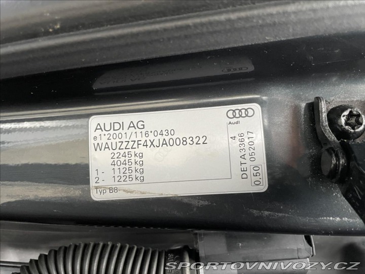 Audi A4 Allroad 2,0 TDi 140kW S-T 2017