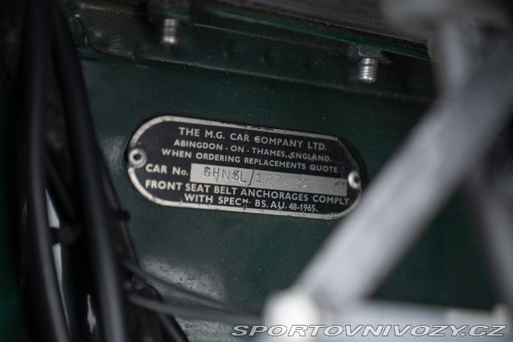 MG Ostatní modely B ROADSTER 1967