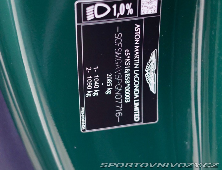 Aston Martin Vantage V12 Vantage | 1/333 ks - 2023