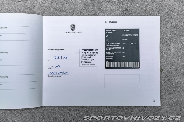 Porsche 911 GTS 991.2 Approved 11/202 2018