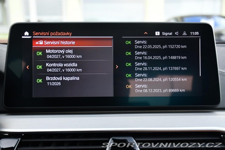 BMW 5 530d xD LUXURY LINE ČR 2021