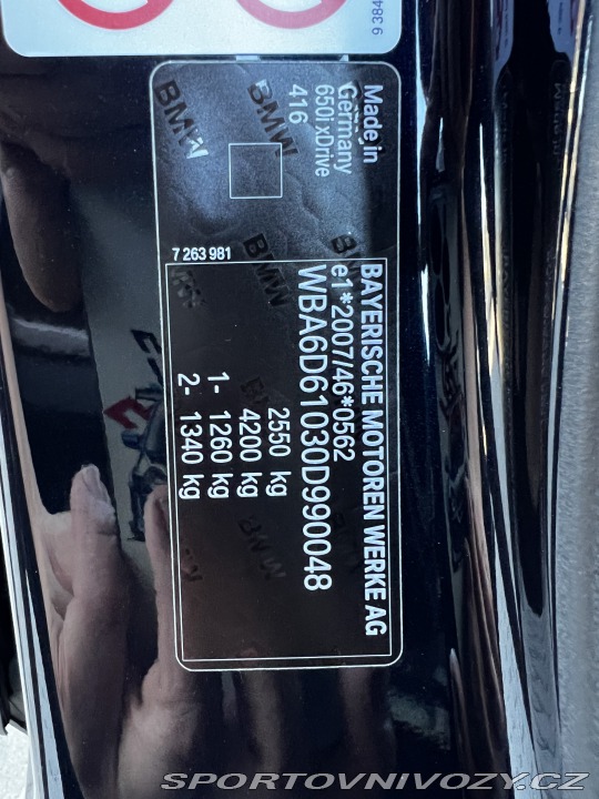 BMW 6 650i xDrive Gran Coupé 2017