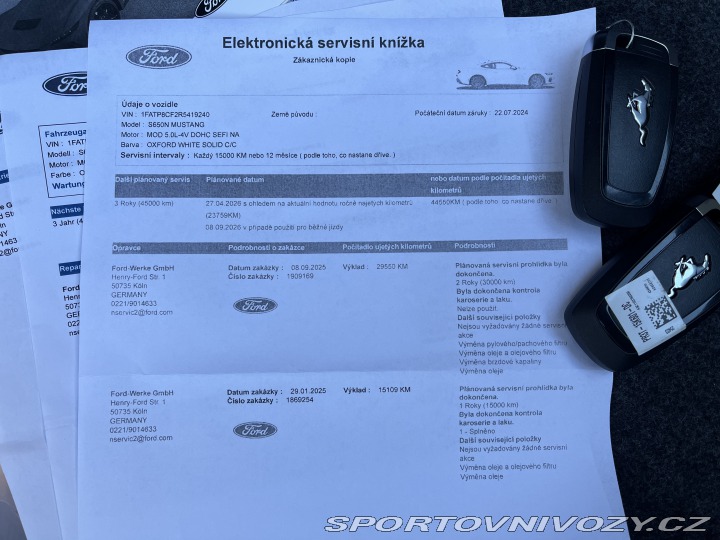 Ford Mustang 5.0 GT Performance 328 kW 2024