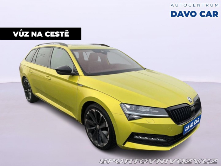 Škoda Superb 2,0 TSI 206kW DSG Sport 4 2021