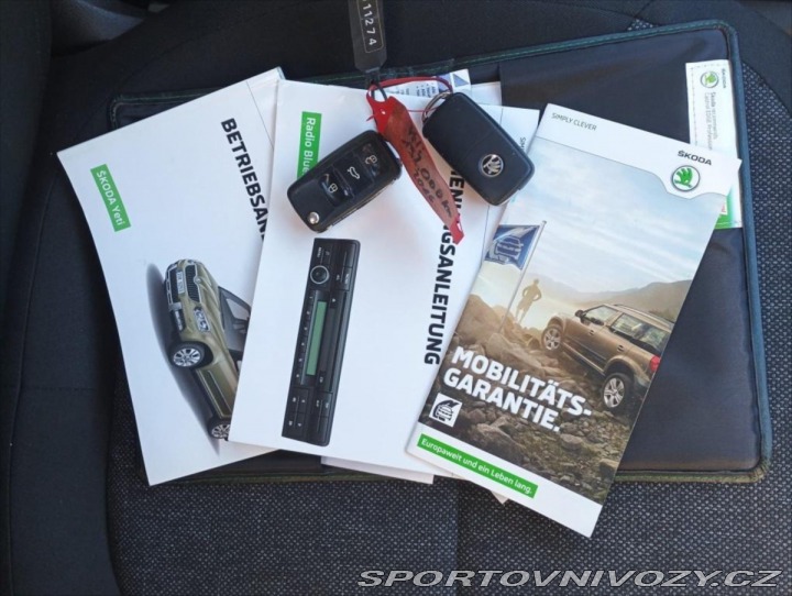 Škoda Ostatní modely Yeti 2,0   4x4 2l 81 kw OUTDOO 2016