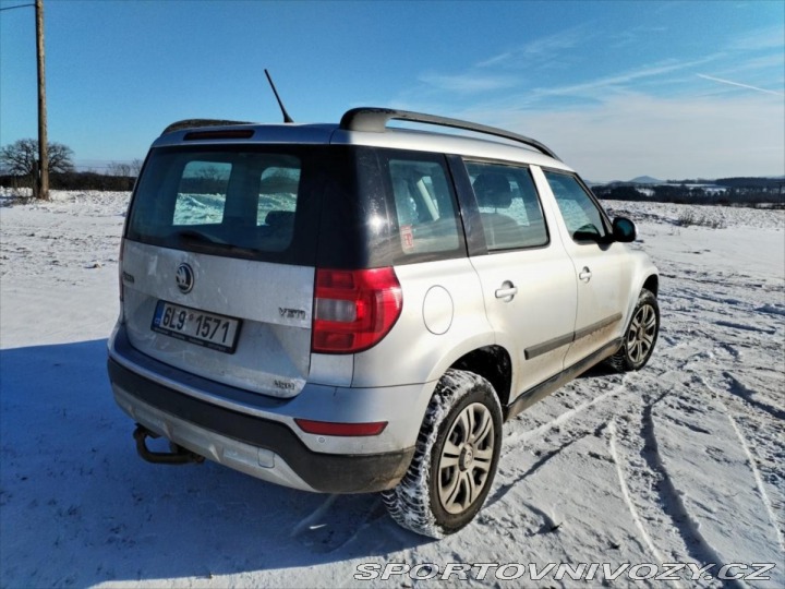 Škoda Ostatní modely Yeti 2,0   4x4 2l 81 kw OUTDOO 2016