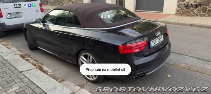 Audi S5 Cabrio 4x4  DPH 2016
