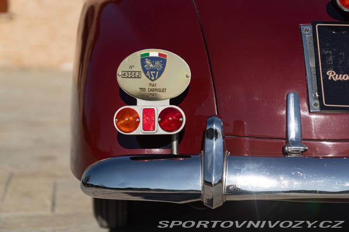 Fiat Ostatní modely 1100 CABRIOLET CARROZZERIE SPECIALI 1947