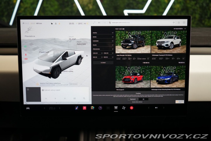 Tesla Ostatní modely Cybertruck Cyberbeast Tri Motor AWD 2024